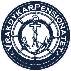 Vrakdykarpensionatet logo